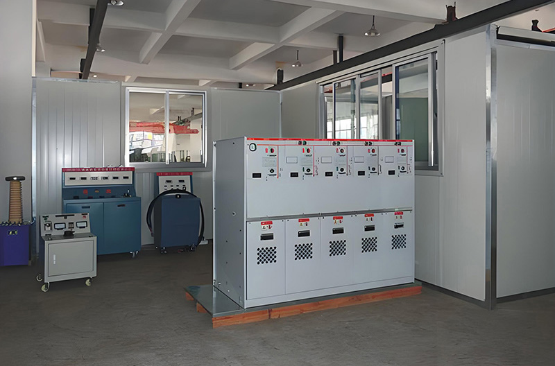 充气柜耐压试验区